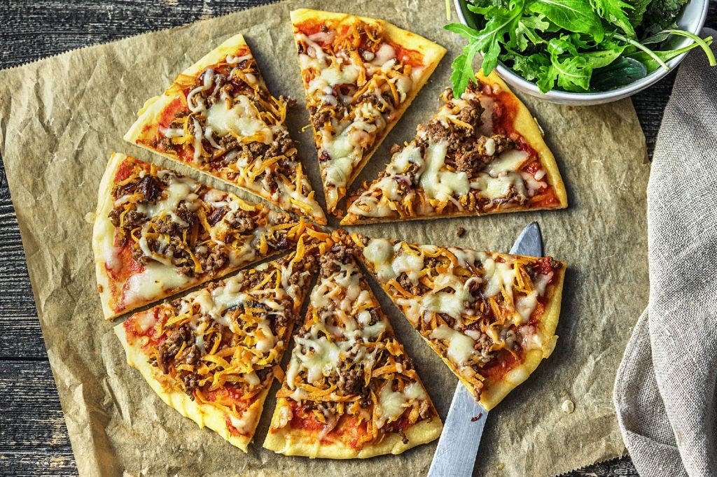 Roast Beef and Caramelized Onion Pizza