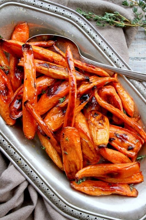 Roasted Carrots with Thyme