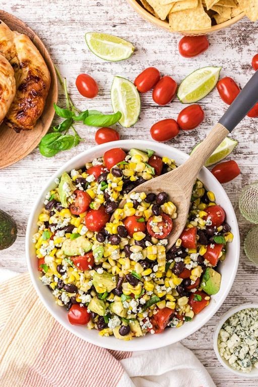 Roasted Corn and Black Bean Salad