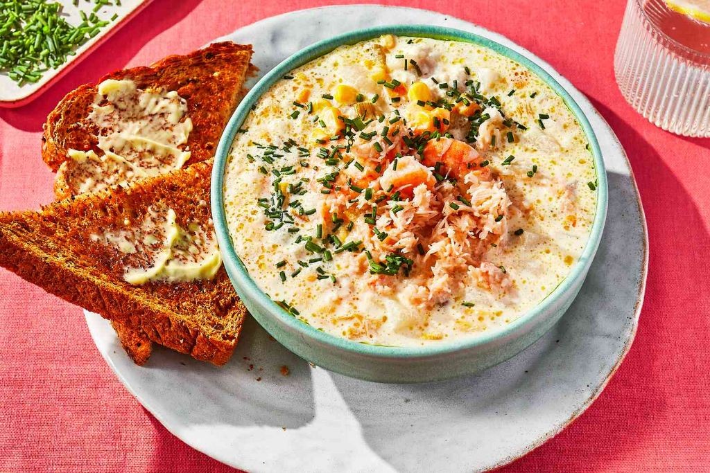 Shrimp and Crab Corn Chowder