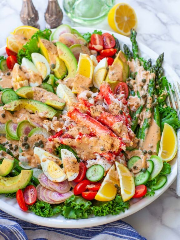 Shrimp and Crab Louie Salad