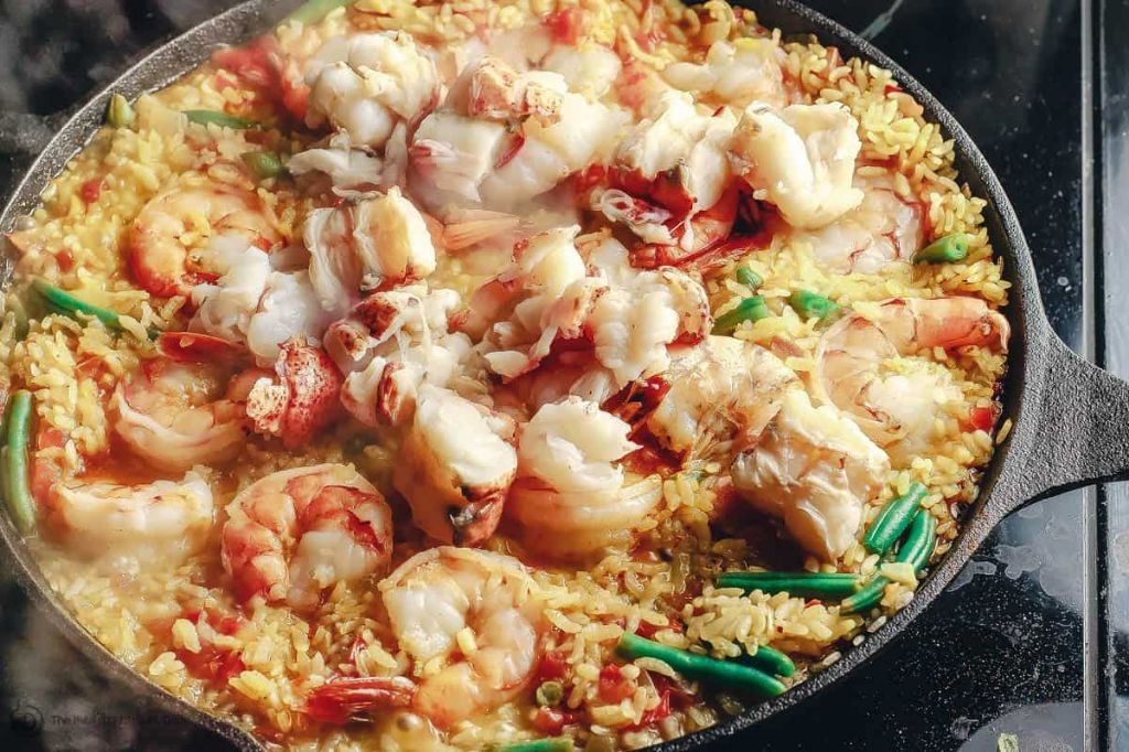 Shrimp and Crab Paella