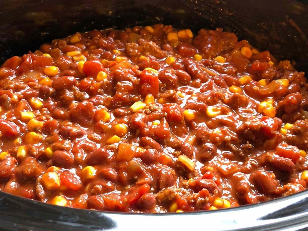 Simple Crockpot Chili