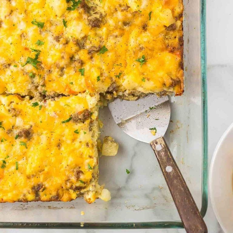 Simply Potatoes Hash Browns and Sausage Bake