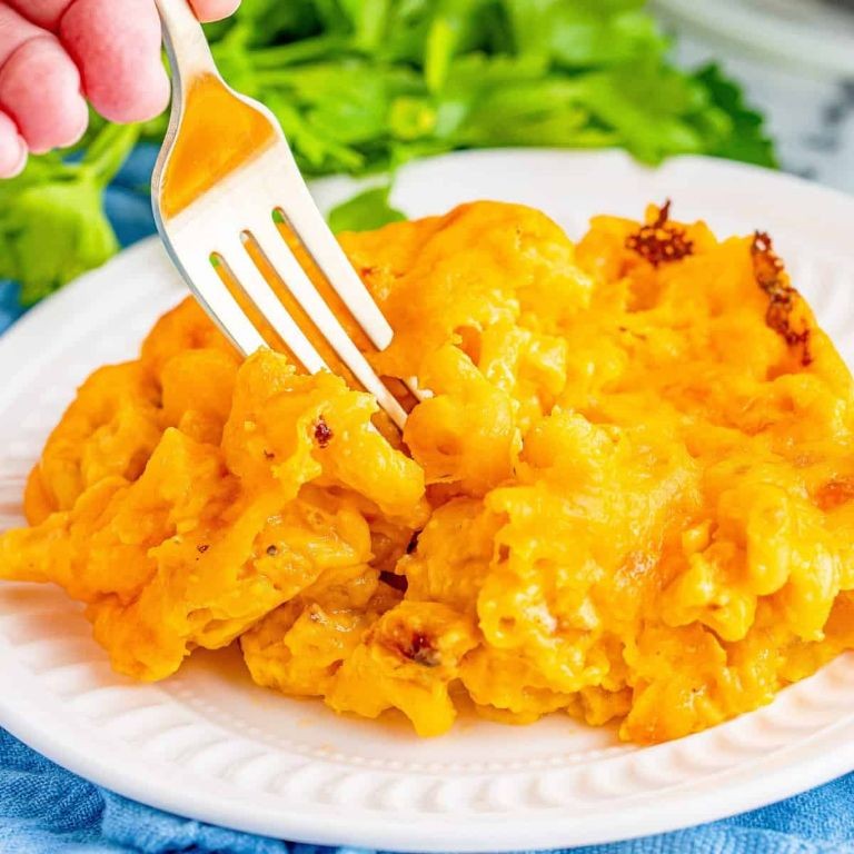 Single-Portion Air Fryer Mac and Cheese