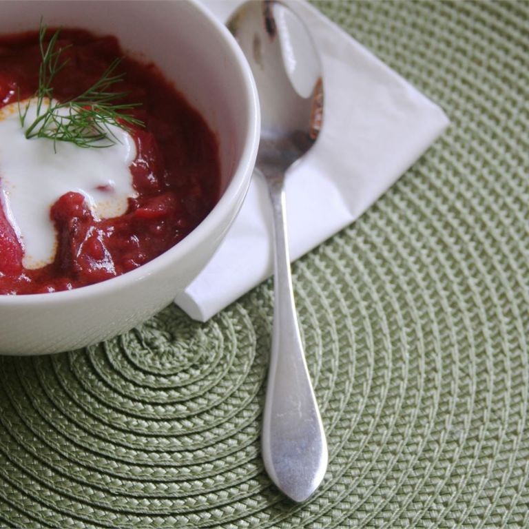 Slow Cooker Borscht for Busy Days