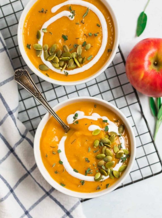 Slow Cooker Butternut Squash Soup