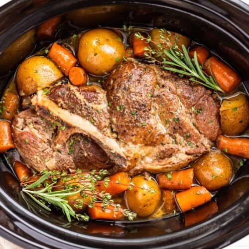 Slow Cooker Pork Boston Butt with Orange and Rosemary