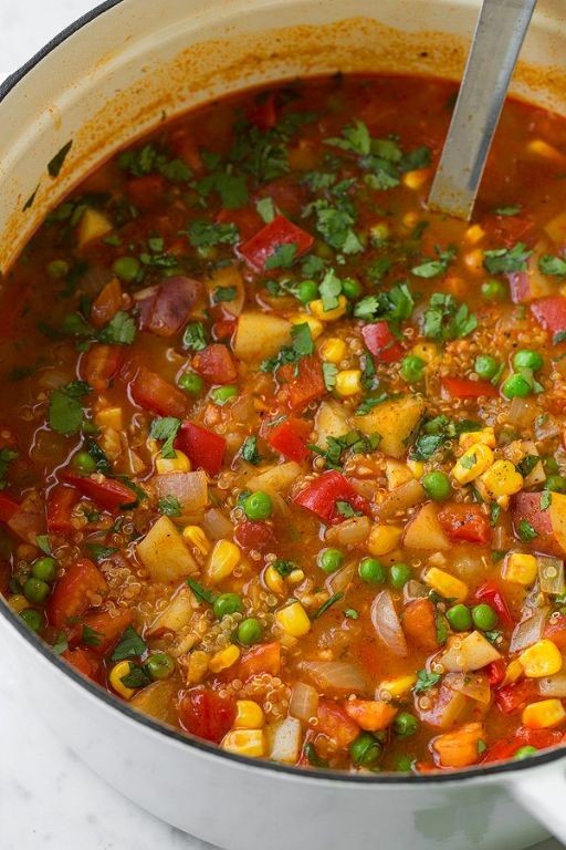 Slow Cooker Quinoa and Vegetable Stew
