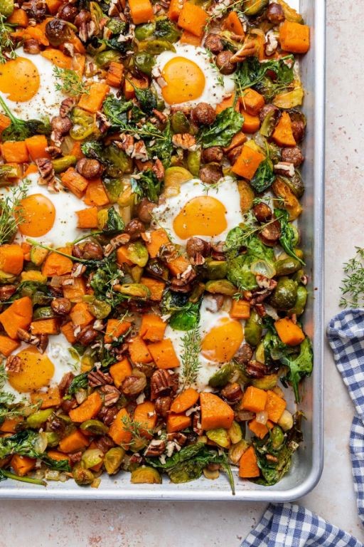 Smoked Pheasant and Sweet Potato Hash