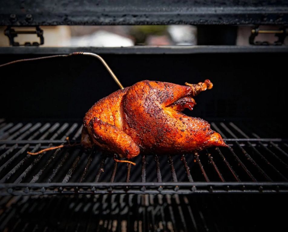Smoked Pheasant with Rosemary and Thyme Rub