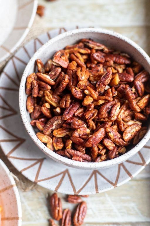 Smoky Chipotle Candied Mixed Nuts