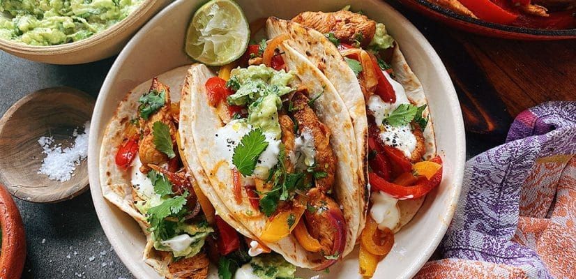 Smoky Chipotle Chicken Fajitas with Onions