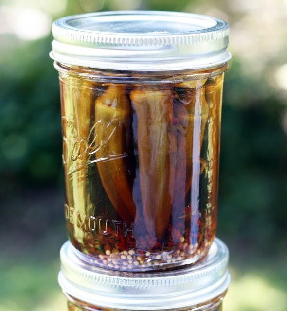 Smoky Chipotle Pickled Okra