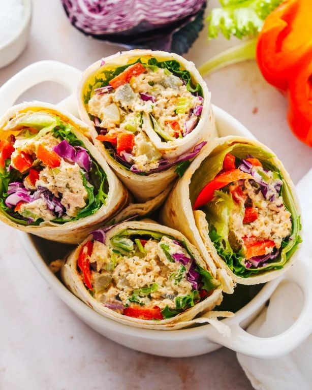 Speedy Tuna Salad Wrap