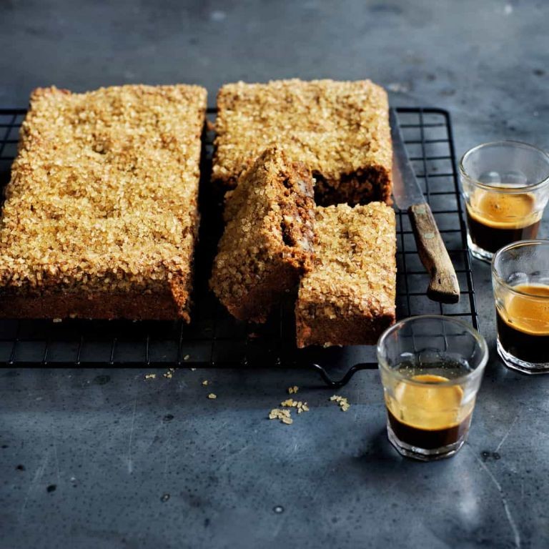 Spiced Chickpea Blondies