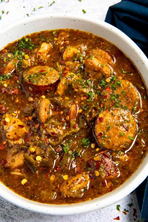 Spicy Andouille Gumbo