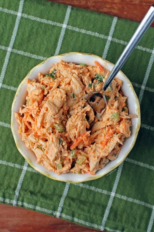 Spicy Buffalo Canned Chicken Salad