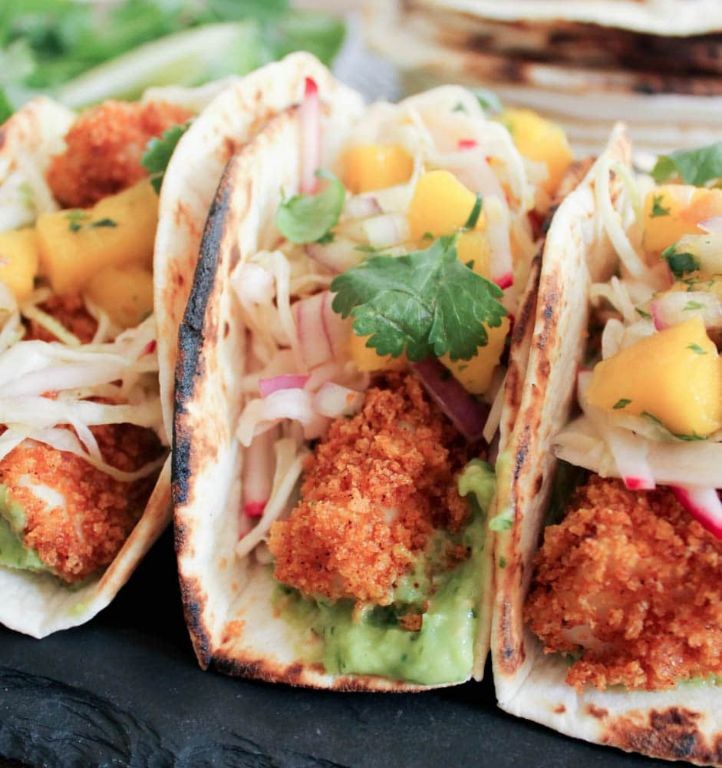 Spicy Carp Tacos with Avocado Salsa
