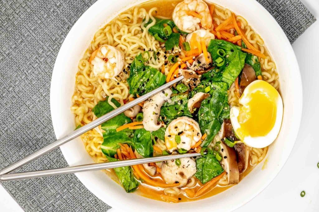 Spicy Eel Ramen with Soft-Boiled Egg