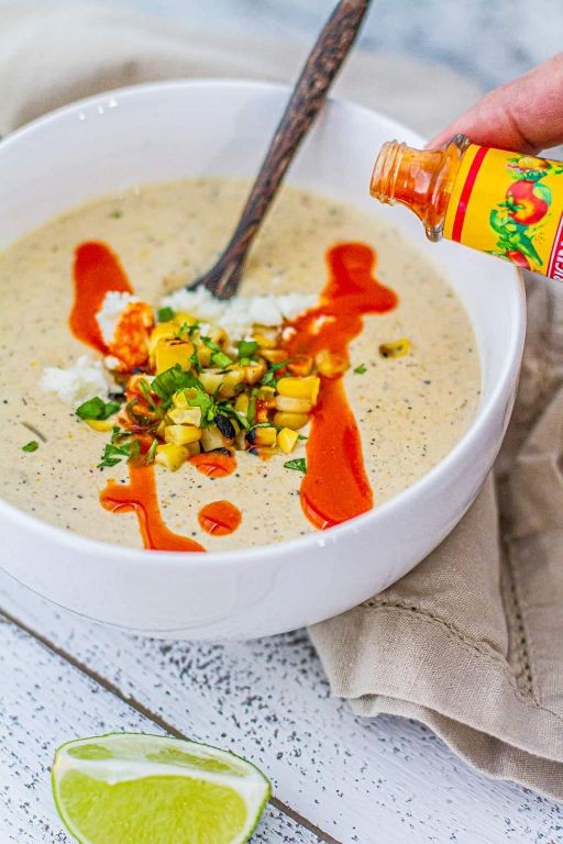Spicy Elote Corn Chowder