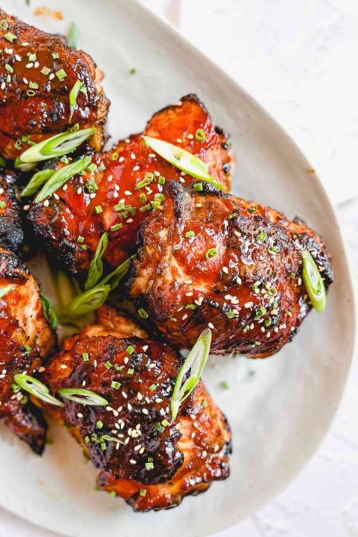 Spicy Korean Gochujang Chicken Thighs
