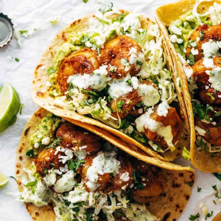 Spicy Pre Cooked Shrimp Tacos