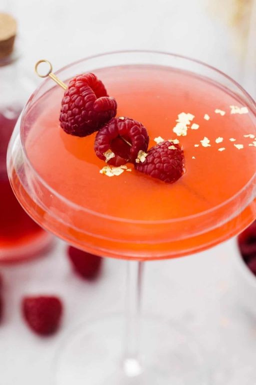 Spicy Raspberry Chili Martini