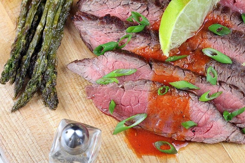 Spicy Sriracha Lime Skirt Steak