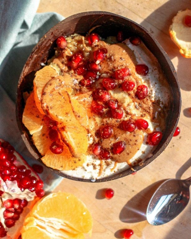 Sweet Potato Breakfast Bowl with Greek Yogurt