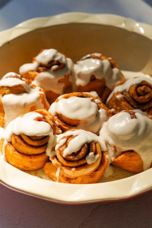 Sweet Potato Cinnamon Rolls