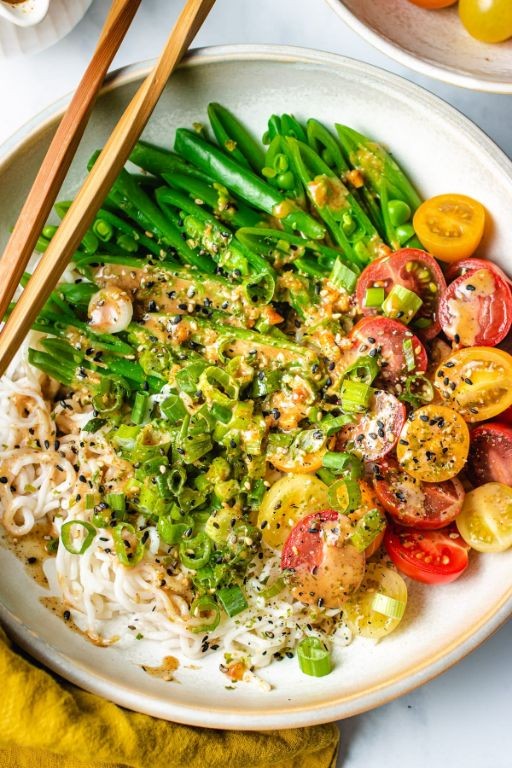 Thai Peanut Shirataki Noodles