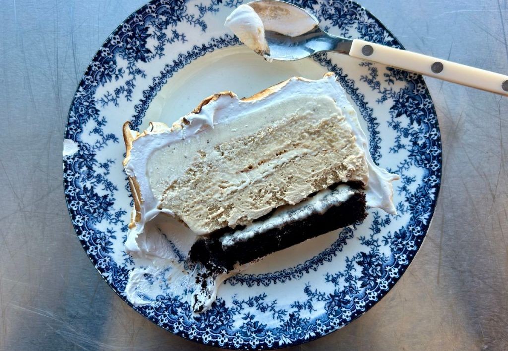 Tiramisu Inspired Baked Alaska