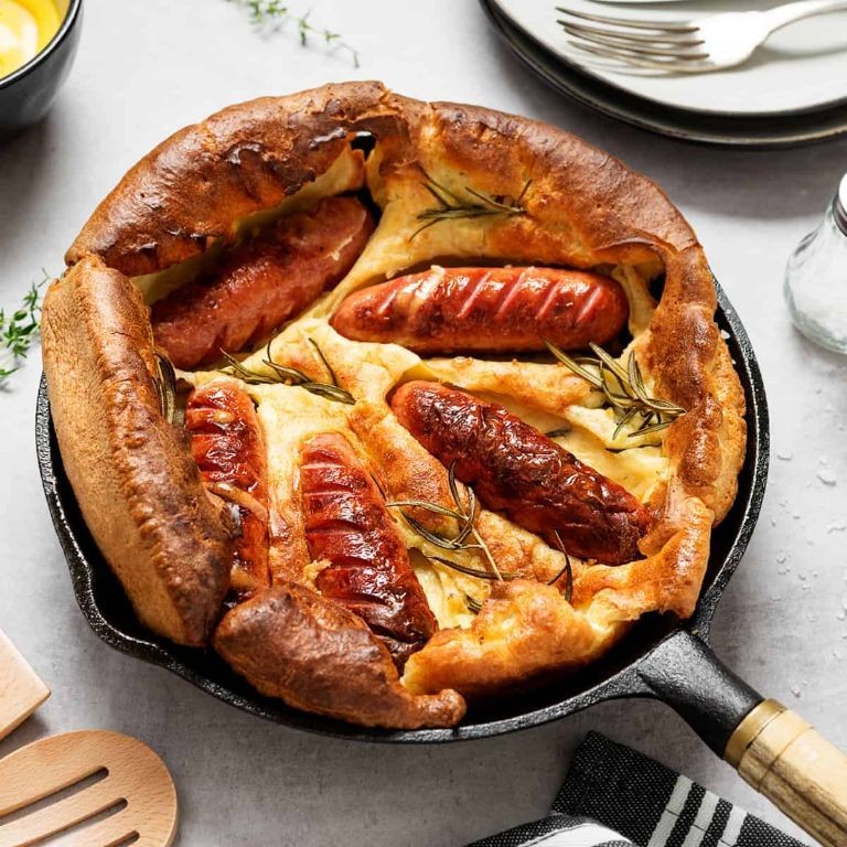 Toad in the Hole with Sausages
