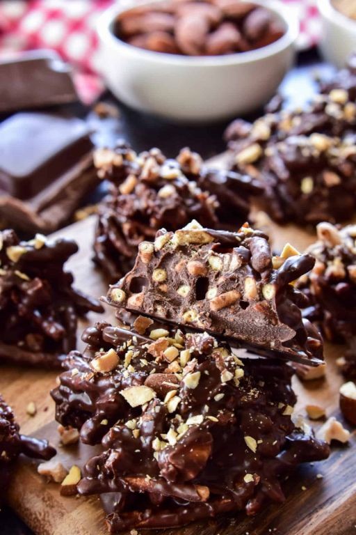 Toffee Crunch Haystacks