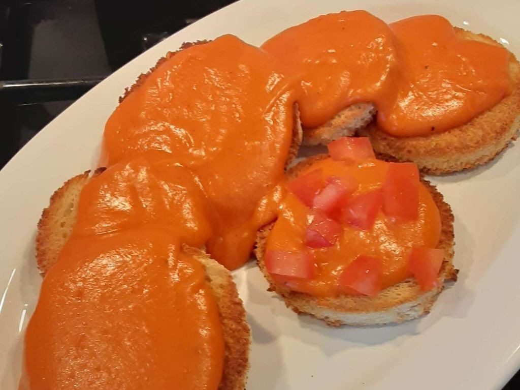 Tomato and Basil Welsh Rarebit Toast