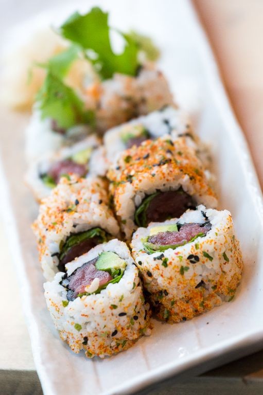 Tuna Sushi Rolls with Brown Rice