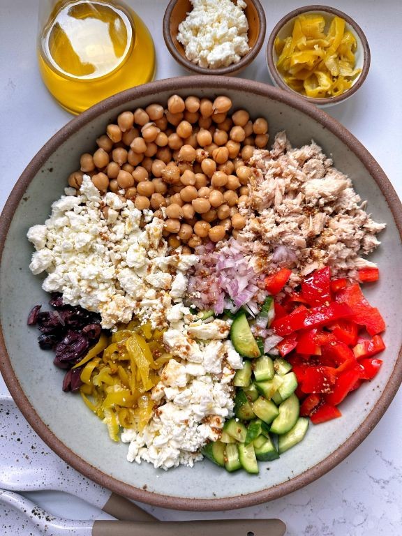 Tuna and Chickpea Salad