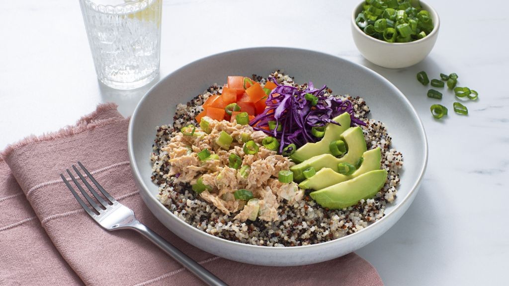 Tuna and Quinoa Bowl