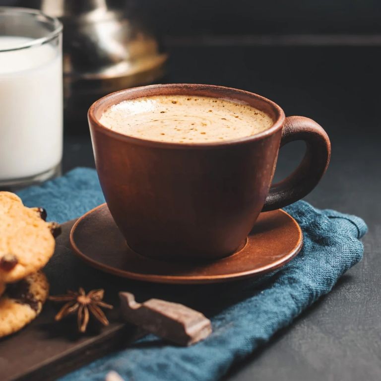 Turkish Coffee with Almond Milk