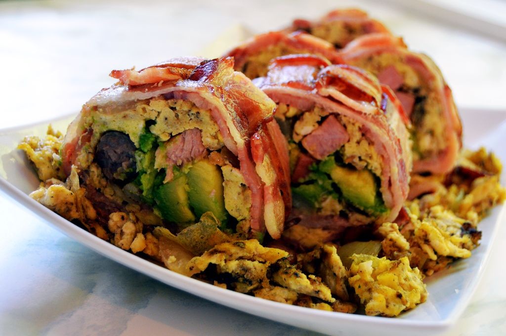 Twisted Breakfast Sushi Rolls