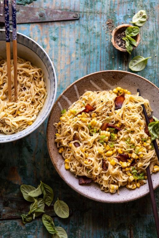 Twisted Ramen Carbonara