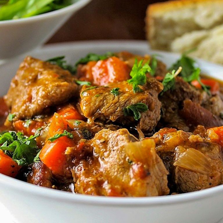 Veal and Potato Stew with Thyme