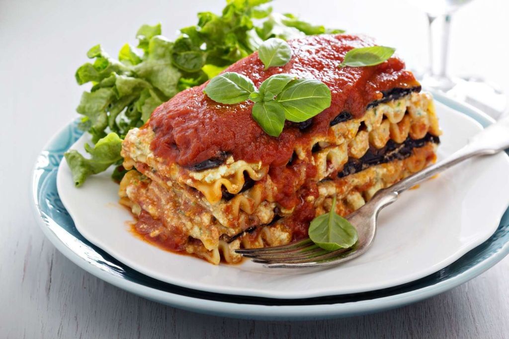 Vegan Tofu and Spinach Lowfat Lasagna
