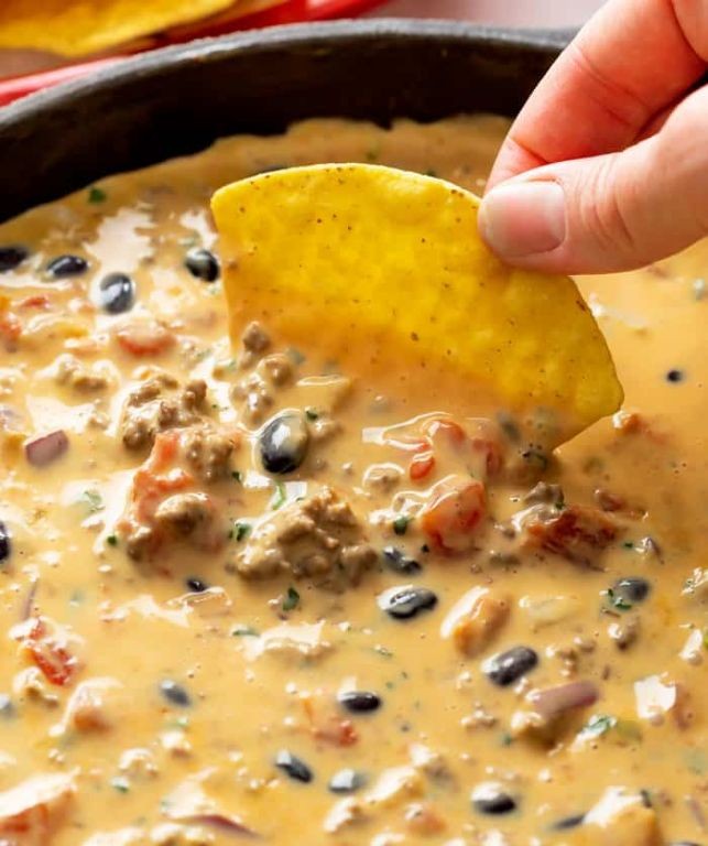 Velveeta Cheese and Black Bean Dip