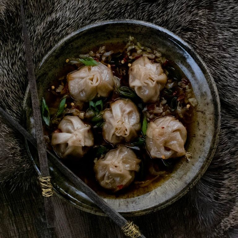 Venison and Dumplings Soup