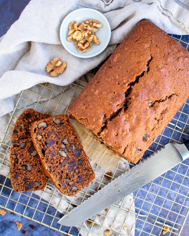 Walnut Date Holiday Loaf