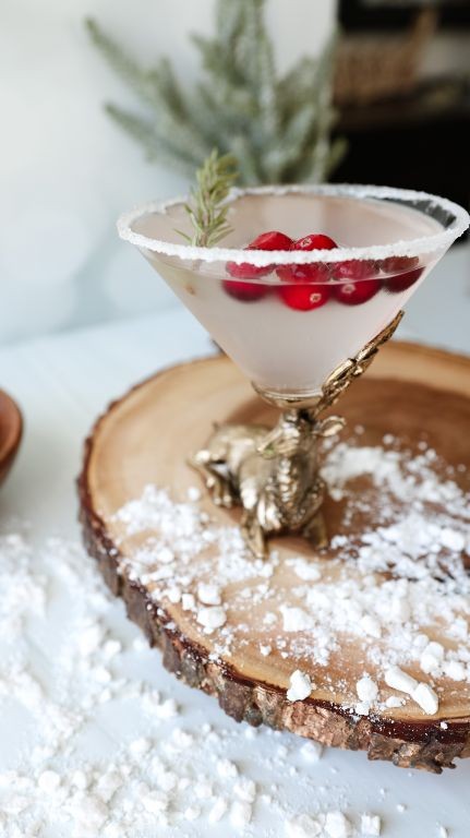 White Cranberry Vodka Collins