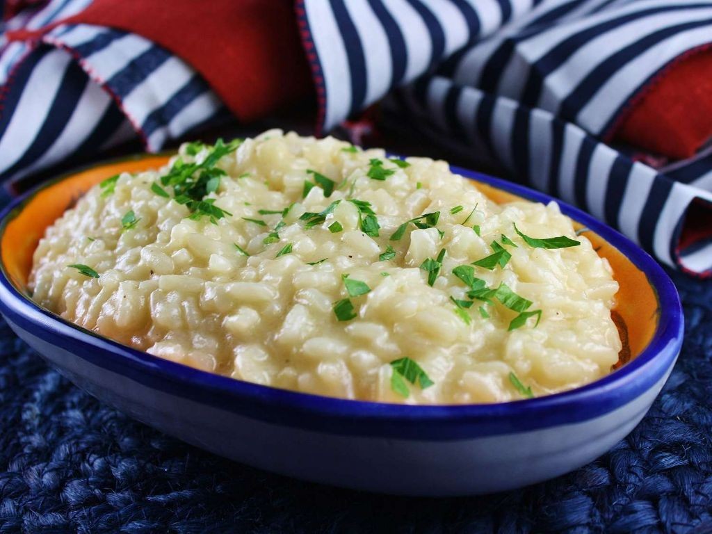 White Truffle Risotto with Parmesan and Butter