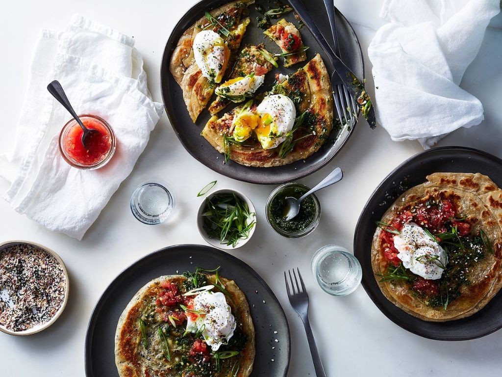 Yemeni Malawah Flaky Pancakes